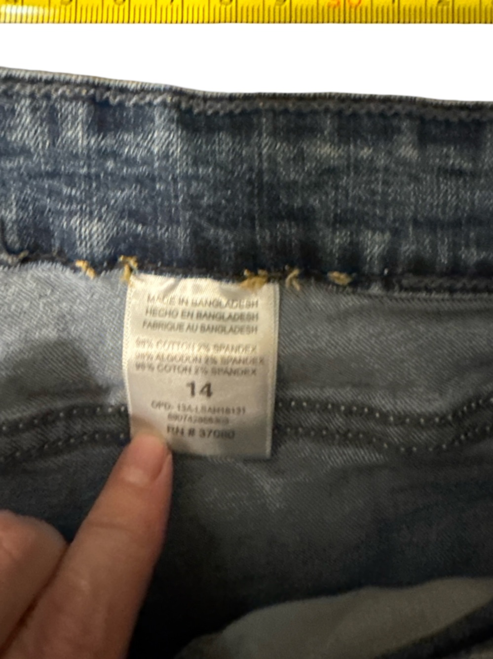 Women’s Medium Wash Jeans Size 14 Stretch Casual Denim - Picture 4 of 8